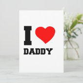 IK HOOP VAN DADDY KAART (Staand voorkant)