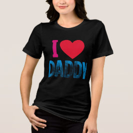 IK HOOP VAN DADDY Tri-Blend SHIRT