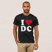 "IK HOOP VAN DC" "IK HOOR VAN DISTRICT COLUMBIA" T-SHIRT (Voorkant volledig)