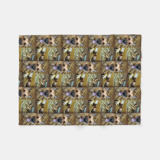 IK HOOP VAN DE DUITSE SCHEPARDS-VLUCHT FLEECE DEKEN (Voorkant (Horizontaal))