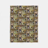 IK HOOP VAN DE DUITSE SCHEPARDS-VLUCHT FLEECE DEKEN (Voorkant)