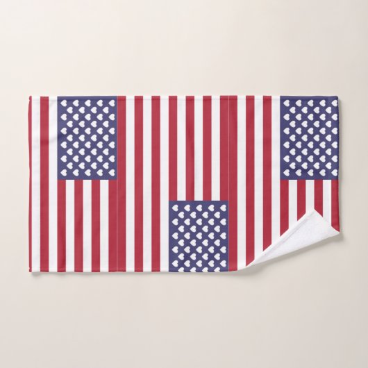 IK HOOP VAN DE VERENIGDE STATEN VAN AMERIKA BAD HANDDOEK (Handdoek)