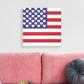 IK HOOP VAN DE VERENIGDE STATEN VAN AMERIKA CANVAS AFDRUK (Insitu (Woonkamer))