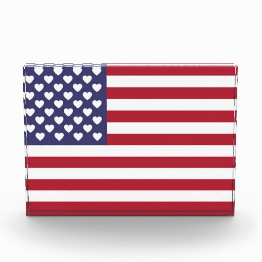 IK HOOP VAN DE VERENIGDE STATEN VAN AMERIKA FOTOBLOKKEN (Voorkant)
