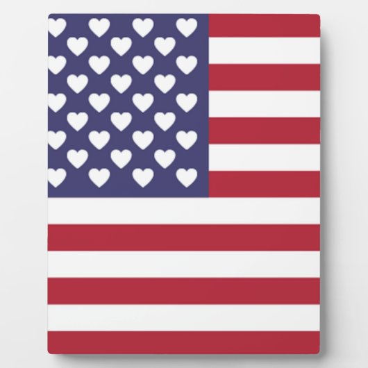 IK HOOP VAN DE VERENIGDE STATEN VAN AMERIKA FOTOPLAAT (Voorkant)