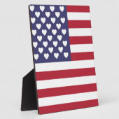 IK HOOP VAN DE VERENIGDE STATEN VAN AMERIKA FOTOPLAAT (Zijkant)