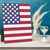 IK HOOP VAN DE VERENIGDE STATEN VAN AMERIKA FOTOPLAAT (Zijkant)