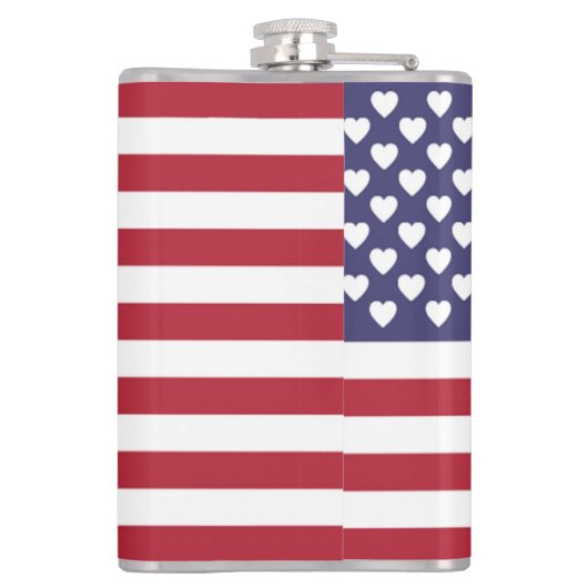 IK HOOP VAN DE VERENIGDE STATEN VAN AMERIKA HEUPFLES (Achterkant)