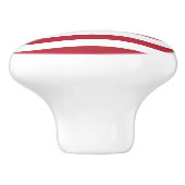 IK HOOP VAN DE VERENIGDE STATEN VAN AMERIKA KERAMISCHE KNOP (Zijkant)