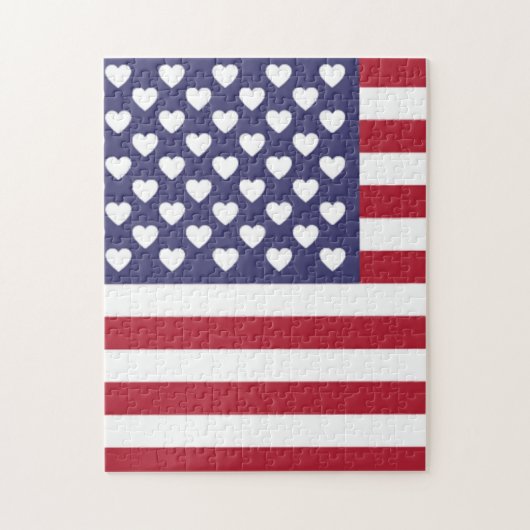 IK HOOP VAN DE VERENIGDE STATEN VAN AMERIKA LEGPUZZEL (Verticaal)
