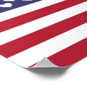 IK HOOP VAN DE VERENIGDE STATEN VAN AMERIKA POSTER (Hoek)