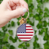 IK HOOP VAN DE VERENIGDE STATEN VAN AMERIKA SLEUTELHANGER (Hand)