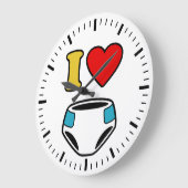 IK HOOP VAN DIAPERS GROTE KLOK (Hoek)