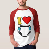 IK HOOP VAN DIAPERS T-shirt (Voorkant)