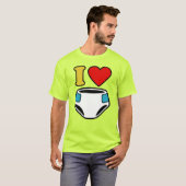 IK HOOP VAN DIAPERS T-shirt (Voorkant volledig)