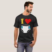 IK HOOP VAN DIAPERS T-SHIRT (Voorkant volledig)