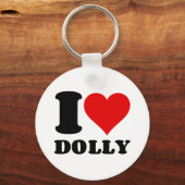 IK HOOP VAN DOLLY SLEUTELHANGER (Voorkant)