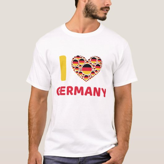 IK HOOP VAN DUITSLAND T-SHIRT (Voorkant)