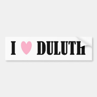 IK HOOP VAN DULUTH BUMPERSTICKER