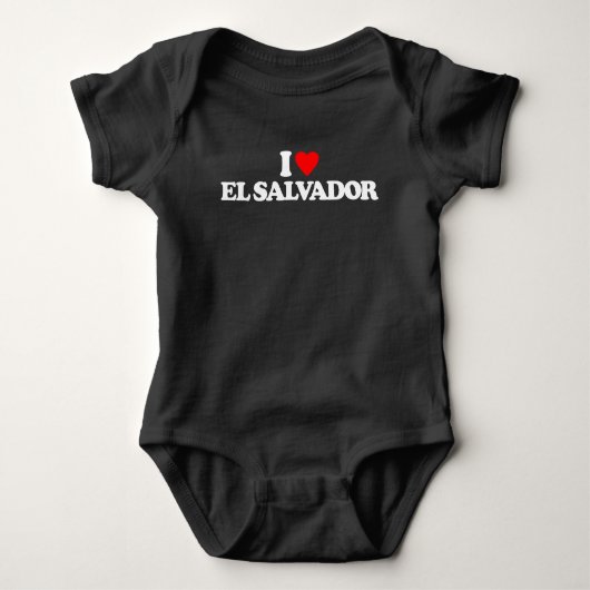 IK HOOP VAN EL SALVADOR ROMPER (Voorkant)