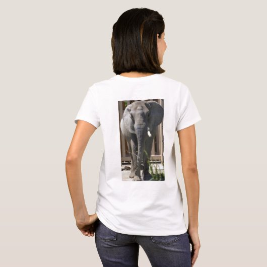 IK HOOP VAN ELEPHANTS! t-shirt (Achterkant volledig)