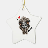 IK HOOP VAN EMUS KERAMISCH ORNAMENT (Links)