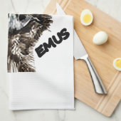IK HOOP VAN EMUS THEEDOEK (Quarter Fold)