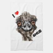 IK HOOP VAN EMUS THEEDOEK (Verticaal)