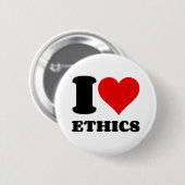 IK HOOP VAN ETHICA RONDE BUTTON 5,7 CM (Voorkant /achterkant)
