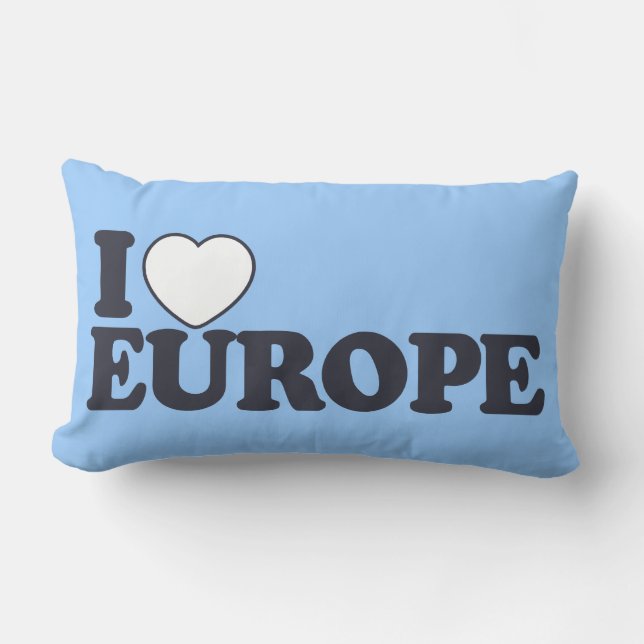 IK HOOP VAN EUROPA, AANGEWEZEN Kussen (Voorkant)
