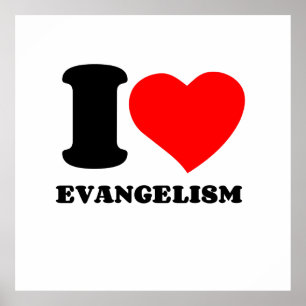 IK HOOP VAN EVANGELISME POSTER