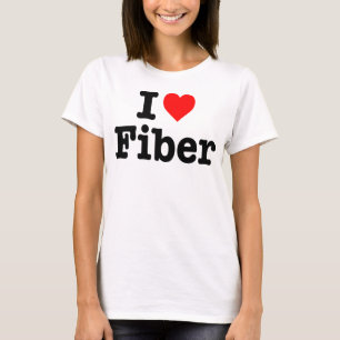 "IK HOOP VAN FIBER" T-SHIRT
