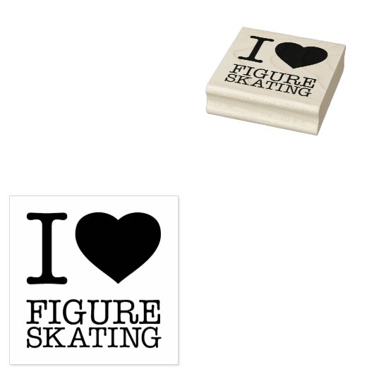 IK HOOP VAN FIGURSKAART RUBBERSTEMPEL (Gestempeld)