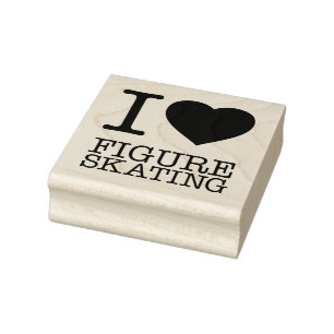 IK HOOP VAN FIGURSKAART RUBBERSTEMPEL