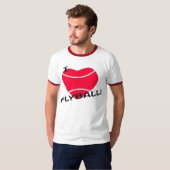 IK HOOP VAN FLYBALL T-SHIRT (Voorkant volledig)