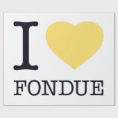 IK HOOP VAN FONDUE CADEAUPAPIER (Vlak)