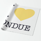 IK HOOP VAN FONDUE CADEAUPAPIER (Uitgerold)