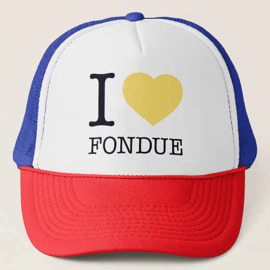 IK HOOP VAN FONDUE TRUCKER PET (Voorkant)