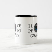 IK HOOP VAN FOTOGRAFIE TWEEKLEURIGE KOFFIEMOK (Center)