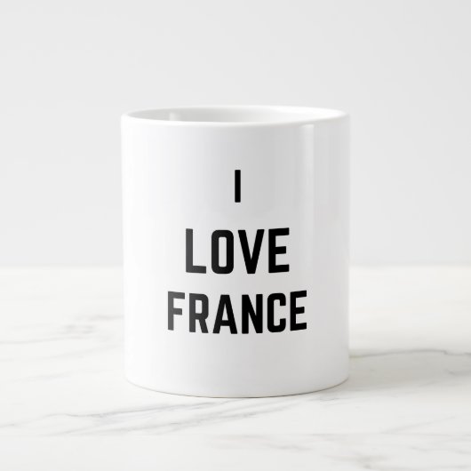 IK HOOP VAN FRANKRIJK GROTE KOFFIEKOP (Voorkant)