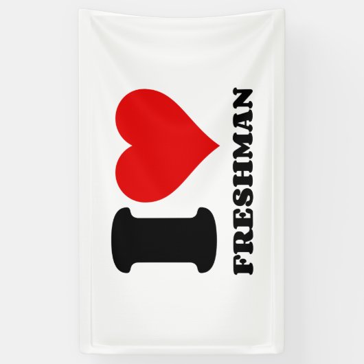 IK HOOP VAN FRESHMAN HEART SPANDOEK (Verticaal)