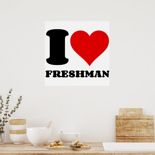 IK HOOP VAN FRESHMAN POSTER (Keuken)