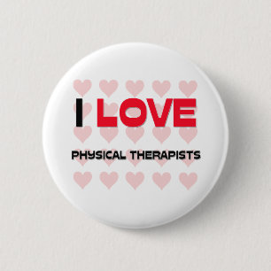IK HOOP VAN FYSIEKE THERAPISTEN RONDE BUTTON 5,7 CM