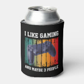 IK HOOP VAN GAMEN EN MISSCHIEN 3 MENSEN BLIKJESKOELER (Blikje Voorkant)