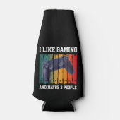 IK HOOP VAN GAMEN EN MISSCHIEN 3 MENSEN FLESJESKOELER (Voorkant)