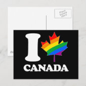IK HOOP VAN GAY CANADA - WITTE -.png Briefkaart (Voorkant / Achterkant)