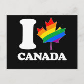 IK HOOP VAN GAY CANADA - WITTE -.png Briefkaart (Voorkant)