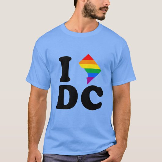 IK HOOP VAN GAY DC T-SHIRT (Voorkant)
