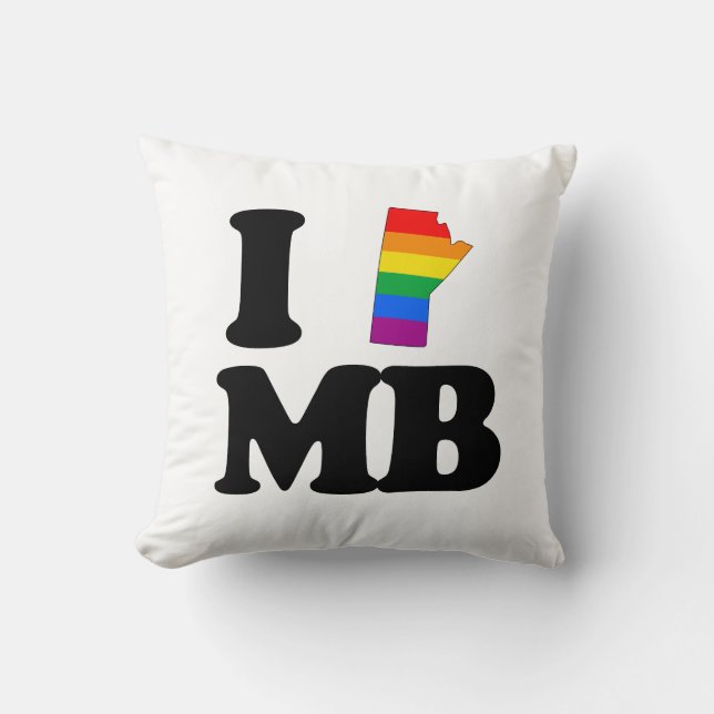 IK HOOP VAN GAY MANITOBA -.png Kussen (Voorkant)