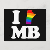IK HOOP VAN GAY MANITOBA - WITTE -.png Briefkaart (Voorkant)